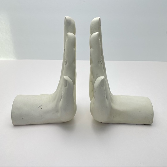 Tms Hands Sculpture Praying Bookends - Picture 9 of 16